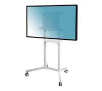 Chariot écran TV 37''-70'' compatible Samsung Flip® et Microsoft Surface Hub® 2s, Blanc
