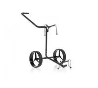 Chariot électrique 2 roues JuCad Carbon Shine - noir brillant - 4 kg
