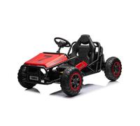 Chariot électrique - BENEO - SPORT-CART 24V - Rouge - 4 roues - Siège en similicuir