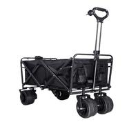 Chariot électrique portable pliable pour camping, léger et cactus, idéal pour les aventures en plein air, les excursions à la plage, le jardinage et les événements - Facile à ranger et à transporter