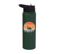 Chariot élévateur | Chariot élévateur volant | Camion élévateur rétro Stainless Steel Insulated Water Bottle
