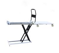 Chariot élévateur électrique pliable à plat Plate-forme de levage électrique portable pour un transport et un chargement faciles. Petite taille pour une utilisation à la maison et en entrepôt