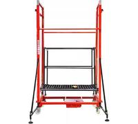 Chariot élévateur électrique Robuste avec Télécommande, Plateforme élévatrice pour échafaudage électrique, Pliable Et Automatique., One Color, Rise Height 3.5M