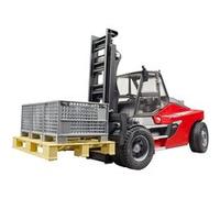 Chariot élévateur Linde HT160D avec palette et 3 gitterbox NA G