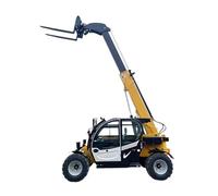 Chariot élévateur télescopique multifonction de 3 tonnes de 7 m avec moteur et pince de pneu de fourche, mini manipulateur télescopique pour le transport de port, centre de distribution, atelier