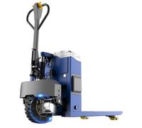 Chariot élévateur Transpalette électrique d'une capacité de 6 600 lb, transpalette alimenté au lithium, fourches 46 "x 27" for espaces étroits, poignée multifonction et batterie amovible