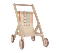 Miniland Wood Stroller Doll Doré
