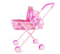 Chariot En Fer Pliable Pour Bébé, Accessoires De Poupée, Jouets Éducatifs Pour Petits Enfants, Jeu De Rôle