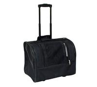 CROCI TROLLEY JOLIE 2 en 1 - Sac Transport Chat et Chien de Petite Taille 44 x 33 x 28 cm - Panier Caisse Transport Chat, Chien ou Lapin Convertible en Sac pour Animaux de Compagnie