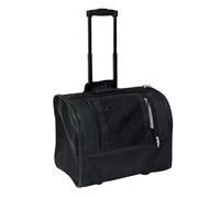 CROCI TROLLEY JOLIE 2 en 1 - Sac Transport Chat et Chien de Petite Taille 44 x 33 x 28 cm - Panier Caisse Transport Chat, Chien ou Lapin Convertible en Sac pour Animaux de Compagnie