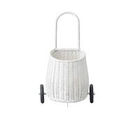 Chariot en Rotin, Accessoires De Décoration pour La Chambre des Enfants, Pique-Nique À Emporter, Sortie De Vacances, Peut Également Être Utilisé comme Décoration De La Maison Et Accessoires Photo