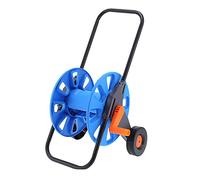 Chariot Enrouleur de Tuyau d'arrosage Portable, Chariot de Rangement et d'organisation de Tuyau à Poussée Manuelle, Peut Contenir Tuyau G1/2 de 50m