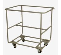 Chariot epoxy pour bac grand volume semi-cylindrique 170 L - Gilac