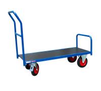 Chariot étroit charges longues, dossier fixe, 1130 x 480 mm, 250 kg