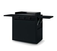 Forge Adour Chariot fermé pour plancha MODERN 75 Acier Noir