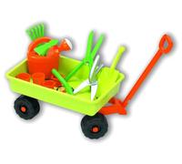 Chariot Geant Garni Pour Le Jardin