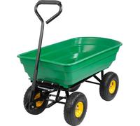 Chariot Greenlawn Transporter, chariot de jardin, capacité de charge 250 kg, 75 litres, 930x505x510/895 mm, basculant