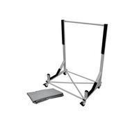 Chariot Hardtop Capote Support Rigide Toit Rangement - Acier - Argent - 76,5 x