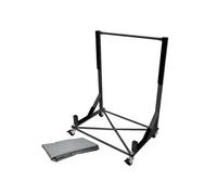 Chariot Hardtop Capote Support Rigide Toit Rangement - Acier - Noir - 76,5 x