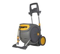 Hozelock Chariot Auto Reel Mobile Pro – Tuyau 35 m, enroulement automatique, buse 3-en-1
