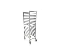 Chariot Inox de Pâtissier Renforcé pour Plateaux - - - Acier inoxydable 537x700x1720mm