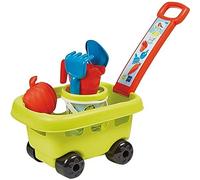 Jouets Ecoiffier - 4345 - Chariot jardin garni - Jeu de plein air pour enfants - Dès 18 mois - Fabriqué en France