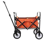 Chariot Jardin Pliable à Pousser provisions Robuste Le Camping en Plein air Tirer UTI