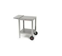 Chariot - KRAMPOUZ - KHECO1 - Inox - Rangement à bouteilles - Tablettes rabattables
