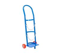 Chariot léger pour Bouteille d'oxygène - Support Robuste pour Bouteilles de gaz, idéal pour Les hôpitaux, Les laboratoires et Les ateliers. Organisateur pour Une Seule Bouteille de CO2, 95 c