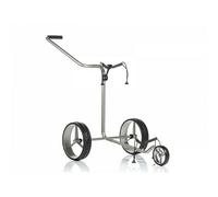 Chariot Manuel Édition Acier Inoxydable 3 Roues Jucad Argenté