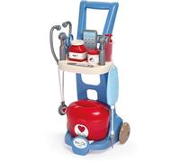 Ecoiffier – Chariot médical Mallette Docteur avec stéthoscope, perfusion et accessoires – Dès 18 mois