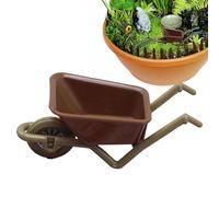 Chariot miniature, matériau ABS durable, mini brouette réaliste