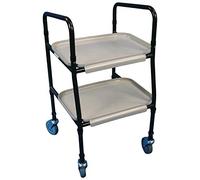 Aidapt Desserte roulante VG798 Strolley Chocolat 48 cm hauteur réglable