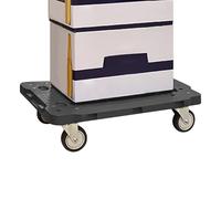 Chariot mobile - Force industrielle à roues de capacité de 220 lb, moteur de meubles réglables | Chariot à main pliable pour entrepôt, vente au détail, porte-bagages à ménage avec CAS de glud