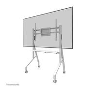 Neomounts FL50-525WH1 Support au sol mobile pour écran 55-86" - étagère multimédia incluse - installation rapide - TÜV