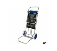 Chariot Multi-usages Aktive Bleu 47 x 100 x 52 cm (4 Unités)