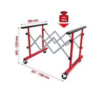 Chariot multi-usages télescopique universel, 257-1380 mm KS TOOLS 500.8100