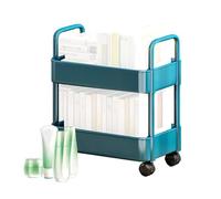 Chariot multifonction à roulettes : chariot de rangement résistant à plusieurs niveaux, étagères amovibles sur roues, organisateur mobile pour cuisine et salle de bain, rangement pour espaces étroits