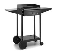 Chariot ouvert pour plancha - FORGE ADOUR - Origin 45 - Acier - 2 tablettes rabattables - 2 roues pivotantes