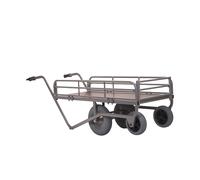 Chariot pépinière, jardin grand format MATADOR charge 100 kg avec roues increvables - 10198