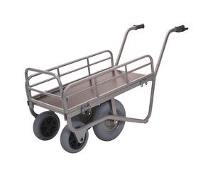 Chariot pépinière, jardin MATADOR charge 100 kg avec roues increvables - 10196