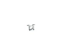 Chariot Plancha 2 Feux Inox