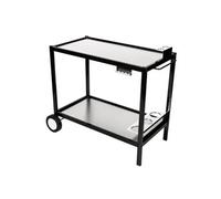 Chariot plancha en inox