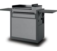 Chariot Plancha FORGE ADOUR CH PAF60 noir/gris fermé compatible plancha Premium 60