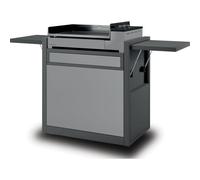 Forge Adour Chariot Premium Acier fermé 60 pour plancha Premium 60 Noir et Gris