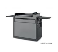 Forge Adour Chariot pour plancha CH PAF75NG Acier Noir/Gris