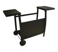 JardiDéco Chariot plancha gaz Prato 3 brûleurs