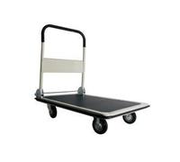 Perel Tools Chariot plateforme pliable 300 kg Plateau 91x61 cm antidérapant Poignée Soft-Grip