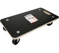 Yato Planche à roulettes pour meubles Modèle 58 x 30 mm Jusqu'à 200 kg Noir