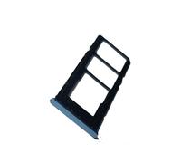 Chariot plateau de logement tray compatible avec Motorola MOTO E22 (XT2239) / E22i / XT2239-6 XT2239-18 porte carte nano Sim1+ SIM 2 + fente slitte logement mémoire micro carte SD (Light Blue)